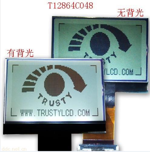 2.0寸單色LCD液晶顯示屏12864圖形點陣