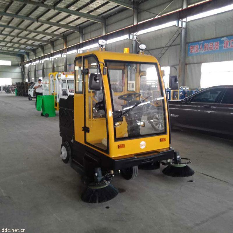 電動洗掃車